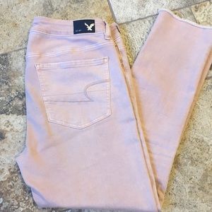 AMERICAN EAGLE CROP JEANS 👖